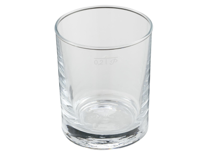 aro Kurze Trinkgläser BASIC CE 200 ml 6 Stück