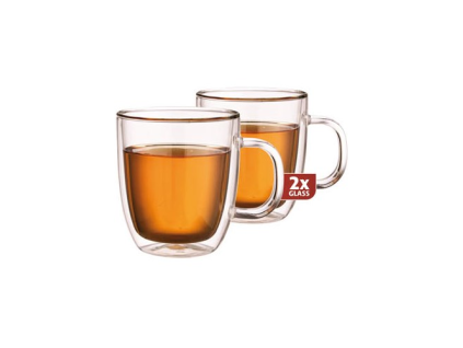 MAXXO Doppelwandige Teetasse 480 ml 2 Stück