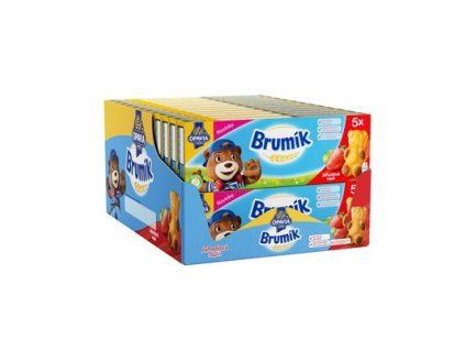 OPAVIA Brumík Erdbeerfüllung 24 x 150 g
