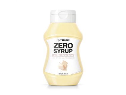 ZERO SYRUP weiße Schokolade - GymBeam