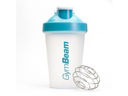 Blend Bottle Shaker, durchscheinend blau, 400 ml - GymBeam