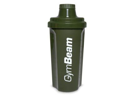 Olivgrüner Shaker 500 ml - GymBeam