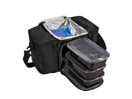 GymBeam Advanced Prep Black Meal Bag – GymBeam