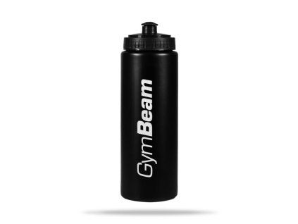 Sportflasche Universal Schwarz 750 ml - GymBeam