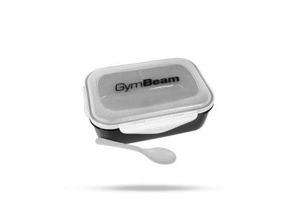 Fit Prep Schwarzer Lebensmittelbehälter - GymBeam