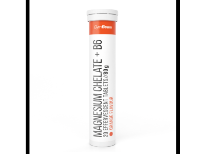 Magnesiumchelat + Vitamin B6 Brausetablette - GymBeam