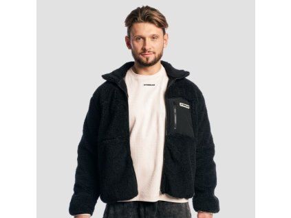 Sherpa-Jacke Schwarz - GymBeam