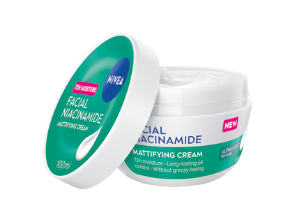 Nivea Gesichtscreme 100 ml mit Niacin, mattierend