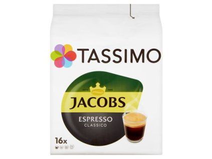 TASSIMO JACOBS Espresso Classico Kaffeekapseln 16 Stk