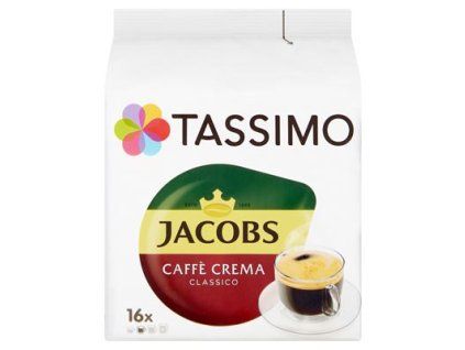 TASSIMO JACOBS Krönung Café Crema Kaffeekapseln 16 x 7 g