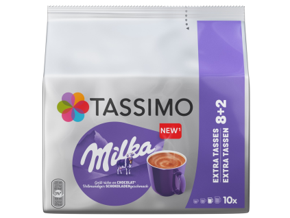 TASSIMO Milka Kaffeekapseln, 10 Stück