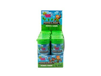 Minecraft Saure Kaubonbons, 12 x 31 g