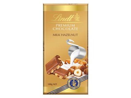 Lindt Gold Schokoladen-Haselnüsse 100 g