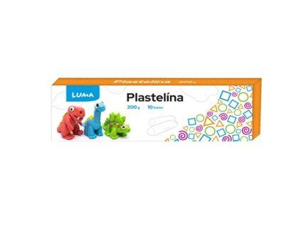 Luma Schulknete, 10 Farben, 1 Stück