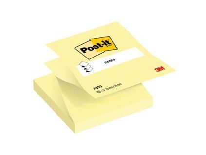 Post-it® Notizblock, selbstklebend, 76 x 76 mm, 100 Blatt, 1 Stück
