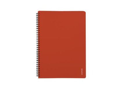 Karton P+P Doppeldrahtblock A5 PP Verde Ziegel 1 Stück