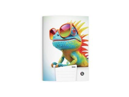P+P Notizbuch A5 544 Chamäleon aus Karton, 1 Stück