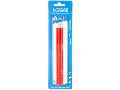 KOH-I-NOOR Bleistift 1 Graphit ergonomisch TR7 7,2 mm 3 Stück