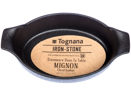 Tognana Backform SW Mignon oval 22 x 13 cm 1 Stück