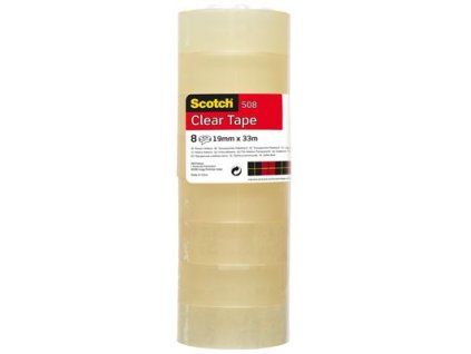 Scotch Klebeband, transparent, 8 Stück