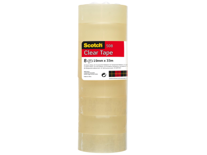 Scotch Klebeband, transparent, 8 Stück