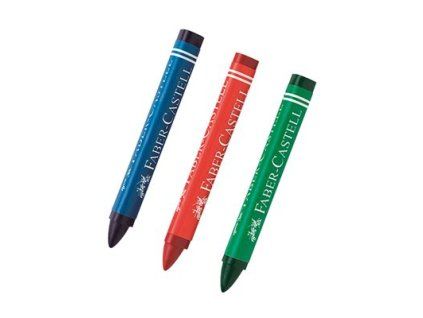 FABER-CASTELL Grip Wachsmalstifte, 12 Stück