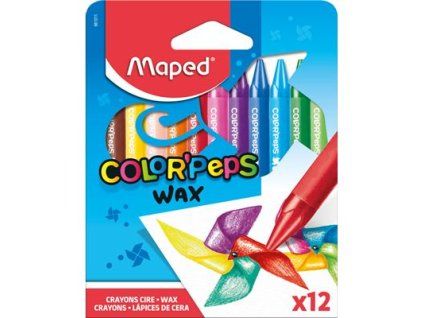 Maped Wachsmalstifte, 12 Stück
