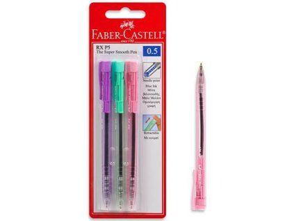 FABER-CASTELL KT RX 0,5 mm Mix 3 Stück