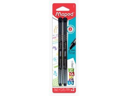 Maped Liner 0,4 mm schwarz 2 Stück