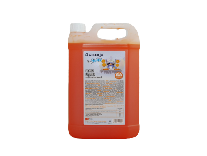 AGIBERIA Eisiger Fruchtsirup mit Orangengeschmack, 5 l