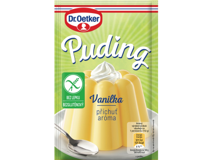 Dr. Oetker Pudding Vanillegeschmack, glutenfrei, 38 g