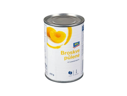 Aro Pfirsiche, halbiert, 6 x 410 g