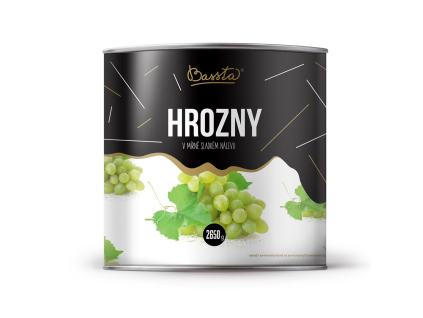 Bassta Traubenkompott 2650 g