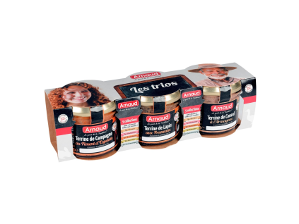 A&R Pâtés Bauerntrio 3 x 90 g
