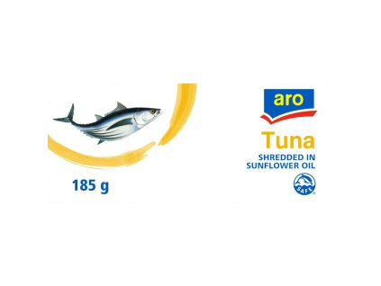 aro Thunfisch in Pflanzenöl, zerkleinert 185 g