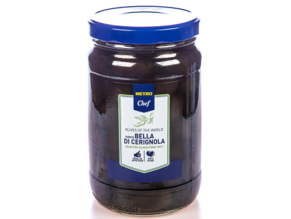 METRO Chef Schwarze Oliven Bella 1,7 l
