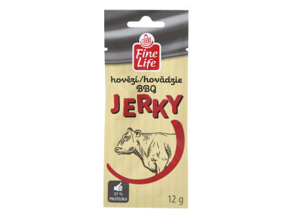 Fine Life Jerky Rindfleisch BBQ 12 g