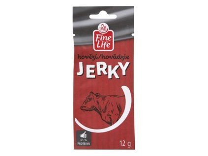 Fine Life Beef Jerky, natur, 12 g