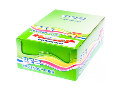 PEZ Traubenzucker Orange 27 x 39 g