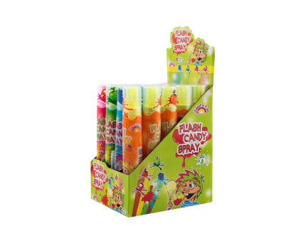 VIDAL Flash Candy Acidic Luminous Spray 20 x 28 g