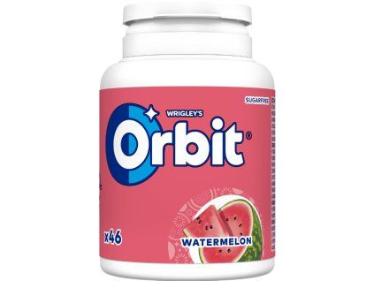 Orbit Kaugummi Wassermelone, 6 x 64 g Dose