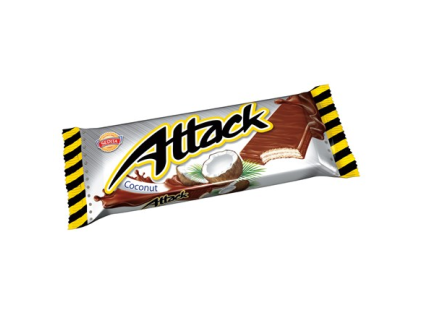Figaro Attack Kokosnusswaffeln 48 x 30 g