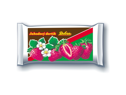 Dubea Lebkuchen-Honig-Erdbeerkuchen 18 x 60 g
