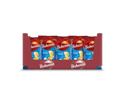Bohemia Chips, gesalzen, 18 x 60 g