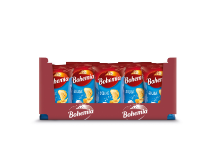 Bohemia Chips, gesalzen, 18 x 60 g