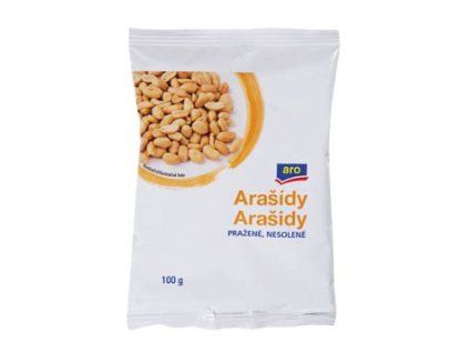 aro Geröstete, ungesalzene Erdnüsse 5 x 100 g