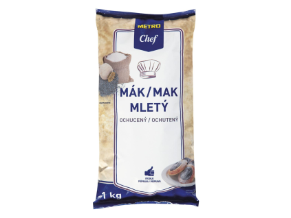 METRO Chef Gemahlene Mohnsamen, aromatisiert, 1 kg