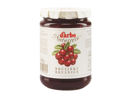 d'arbo Wild Cranberry-Marmelade 450 g
