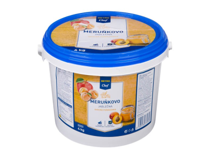 METRO Chef Fruchtaufstrich Aprikose-Apfel 4 kg Eimer