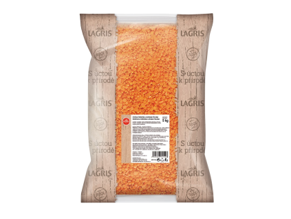 LAGRIS Rote Linsen, halbiert, 5 kg